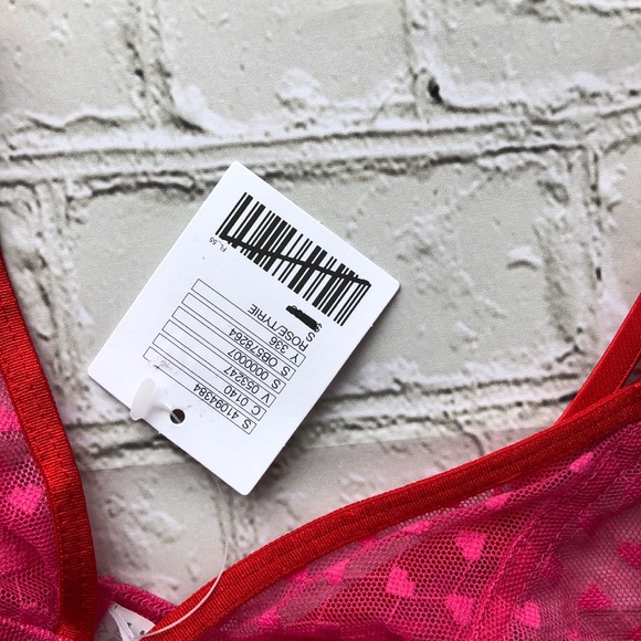 Urban Outfitters Heart Mesh Bralette - Picture 5 of 8